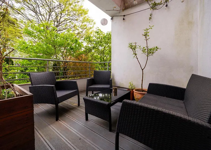 Lejlighed Business - Terrace, Parking, Workspace - By Rentujemy